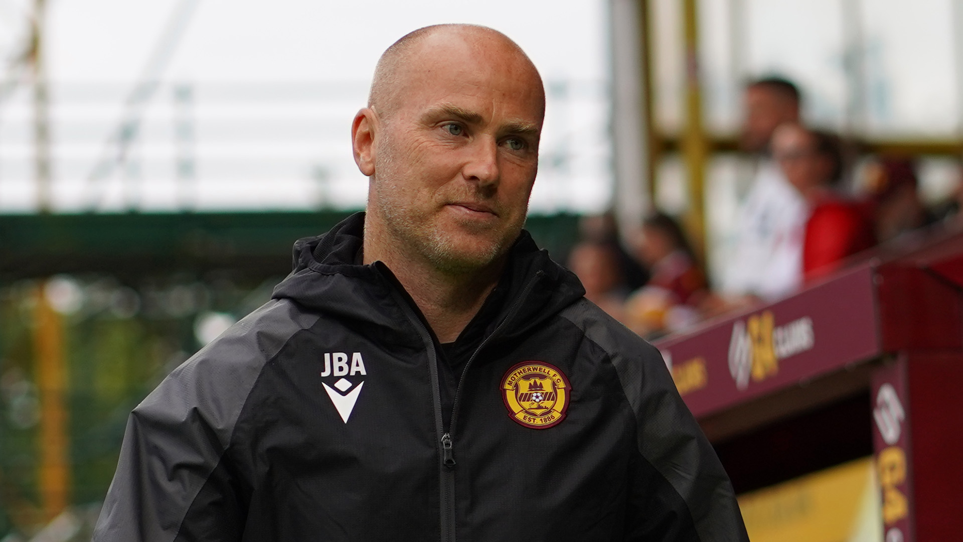 Jens Berthel Askou reacts to late win over Peterhead