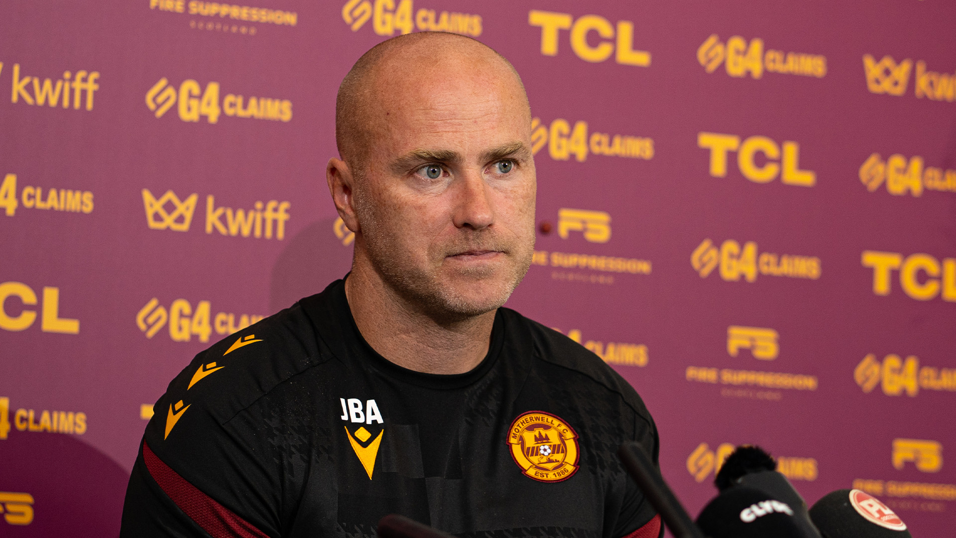 Jens Berthel Askou ahead of St Johnstone