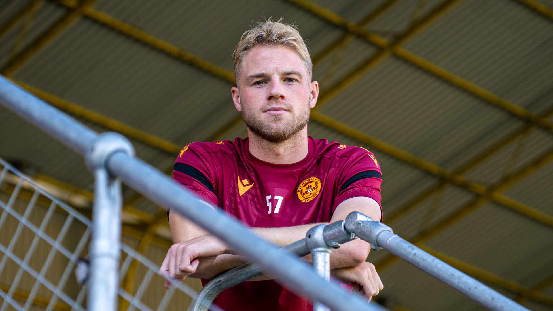 Stephen Welsh ahead of Aberdeen