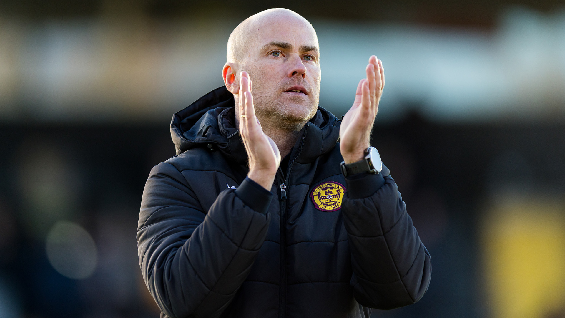 Jens Berthel Askou reacts to win over Livingston