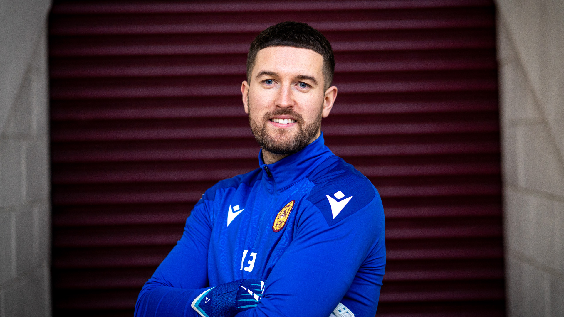 Calum Ward ahead of Livingston