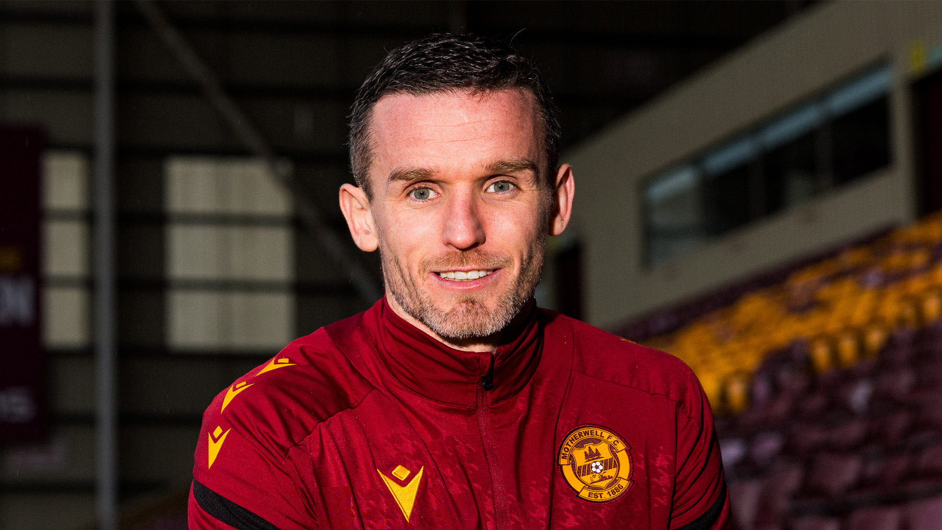 Paul McGinn ahead of Rangers