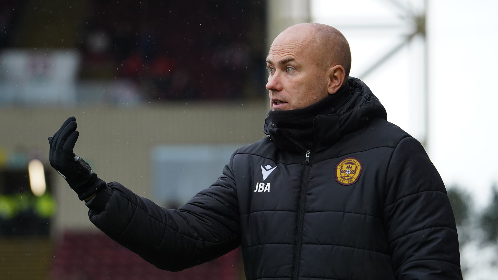 Jens Berthel Askou reacts to win over Aberdeen