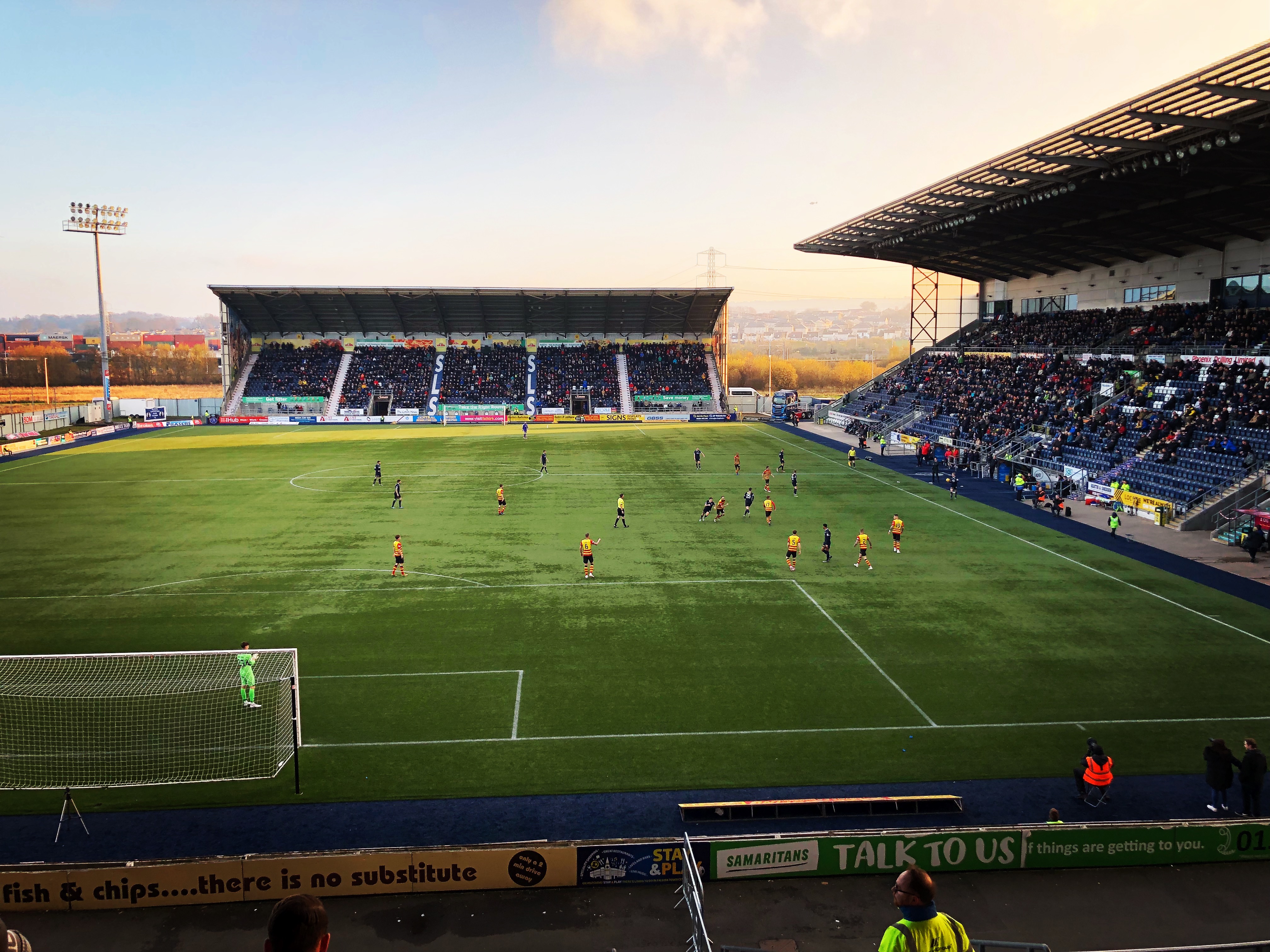 Falkirk v Motherwell