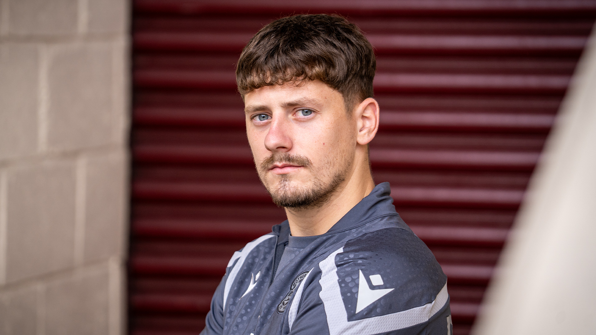 Dylan Williams ahead of Dundee United