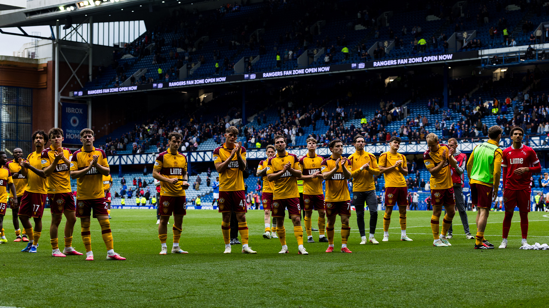 Game 11 in 37 days // Rangers 1-0 Motherwell
